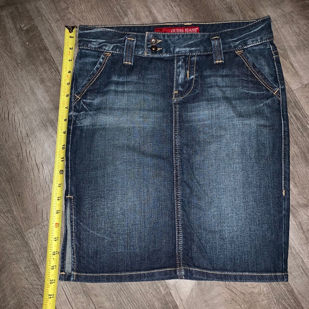 Guess Jeans Skirt 27 Jean pencil